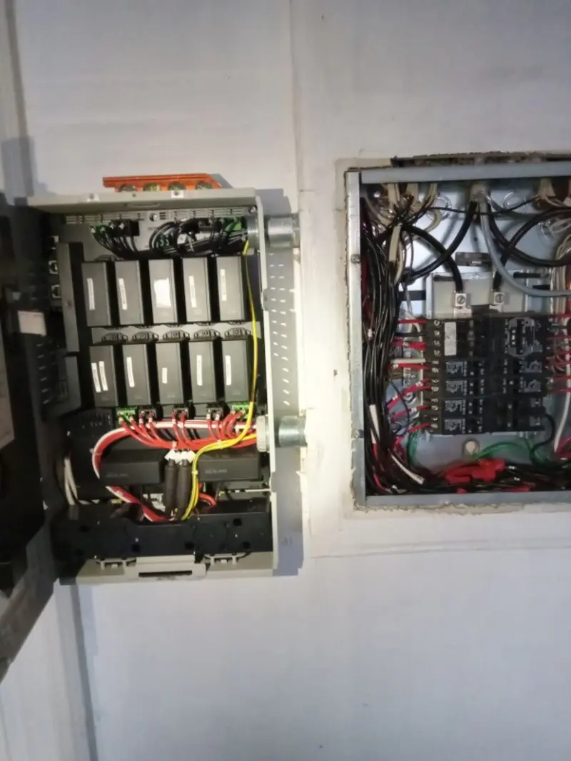 Electrical panel upgrade completed for Indoor Lighting Installation in Jefferson City